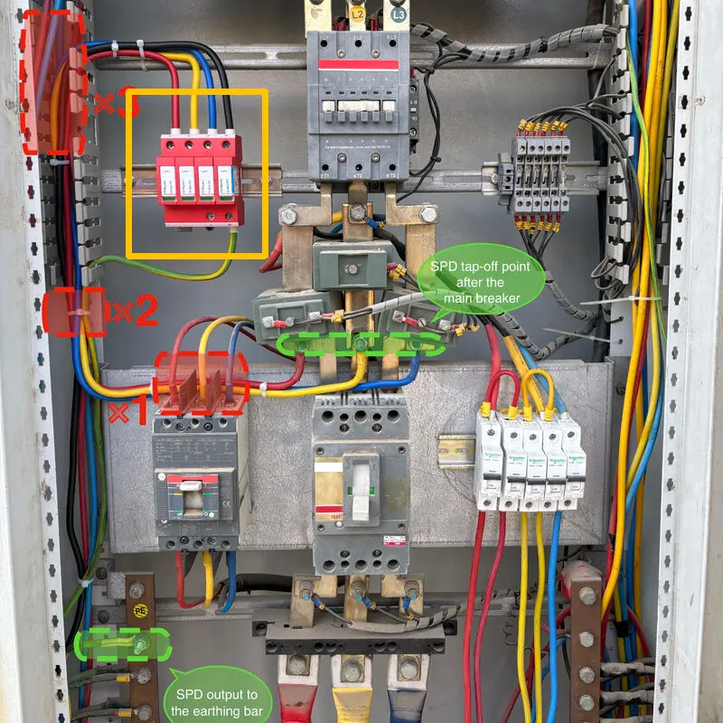 Industrial Surge Protector Install